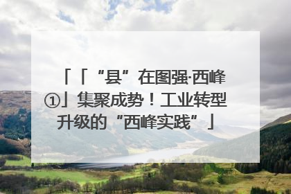 「“县”在图强·西峰①」集聚成势！工业转型升级的“西峰实践”