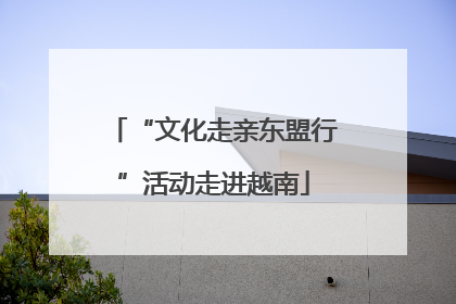 “文化走亲东盟行”活动走进越南