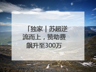 独家｜苏超逆流而上，赞助费飙升至300万，仍一席难求