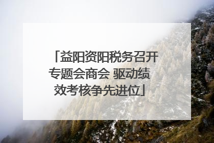 益阳资阳税务召开专题会商会 驱动绩效考核争先进位