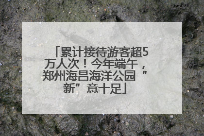 累计接待游客超5万人次！今年端午，郑州海昌海洋公园“新”意十足