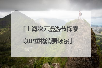 上海次元漫游节探索以IP重构消费场景