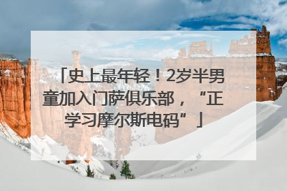 史上最年轻！2岁半男童加入门萨俱乐部，“正学习摩尔斯电码”