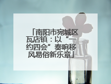 南阳市宛城区瓦店镇：以“一约四会”奏响移风易俗新乐章
