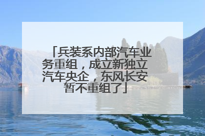 兵装系内部汽车业务重组，成立新独立汽车央企，东风长安暂不重组了