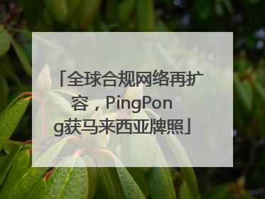 全球合规网络再扩容，PingPong获马来西亚牌照
