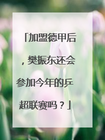 加盟德甲后，樊振东还会参加今年的乒超联赛吗？