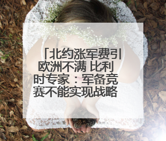 北约涨军费引欧洲不满 比利时专家：军备竞赛不能实现战略自主