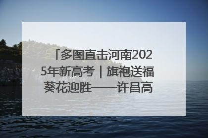 多图直击河南2025年新高考｜旗袍送福 葵花迎胜——许昌高考首日拉开帷幕
