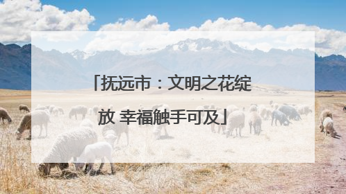 抚远市：文明之花绽放 幸福触手可及