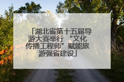 湖北省第十五届导游大赛举行 “文化传播工程师”赋能旅游强省建设
