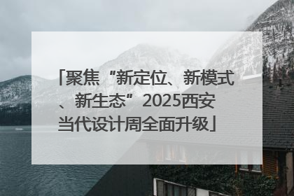 聚焦“新定位、新模式、新生态”2025西安当代设计周全面升级