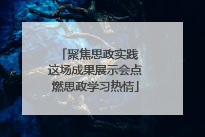 聚焦思政实践 这场成果展示会点燃思政学习热情