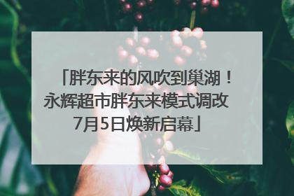胖东来的风吹到巢湖！永辉超市胖东来模式调改7月5日焕新启幕