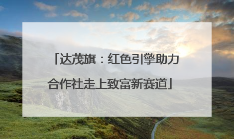 达茂旗：红色引擎助力合作社走上致富新赛道