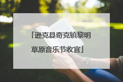 逊克县奇克镇黎明草原音乐节收官