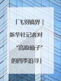 飞羽镜界｜新华社记者对“高原仙子”的四季追寻