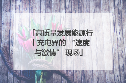 高质量发展能源行丨充电界的 “速度与激情” 现场
