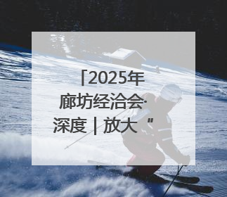 2025年廊坊经洽会·深度｜放大“会展+”乘数效应 打造消费新场景