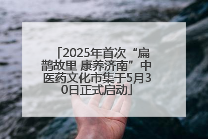 2025年首次“扁鹊故里 康养济南”中医药文化市集于5月30日正式启动