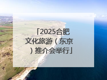 2025合肥文化旅游（东京）推介会举行